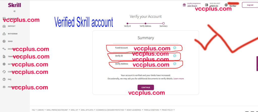 Buy Skrill Account Best Quality Verified Account